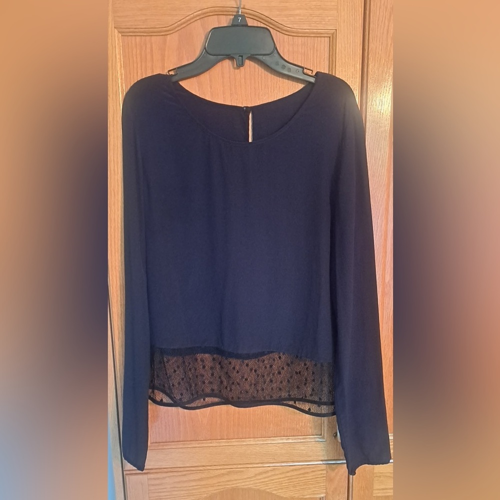 Ladies 100% Silk Wilfred Blouse